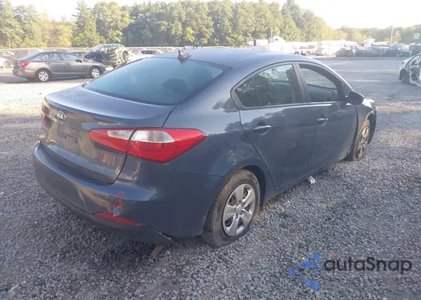 2016 Kia Forte Lx from USA, damaged, VIN KNAFK4A62G5440553